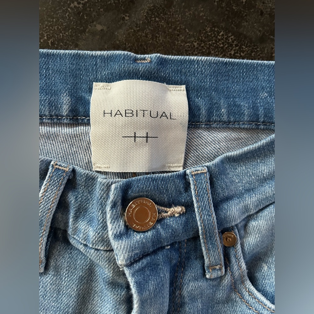 Habitual | Pace High-Rise Straight Leg Cropped Split Hem Jeans - Picture 7 of 11